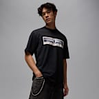 ★ Jordan★ NC WINGS PHOTO SS CREW ジョーダン フォト Tシャツ JORDAN BRAND M J NC WINGS PHOTO SS CREW BLACK/WHITE